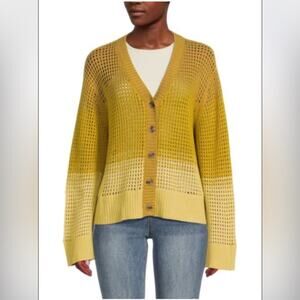 ATM ANTHONY THOMAS MELILLO
Tone On Tone Open Knit Wool Blend Cardigan